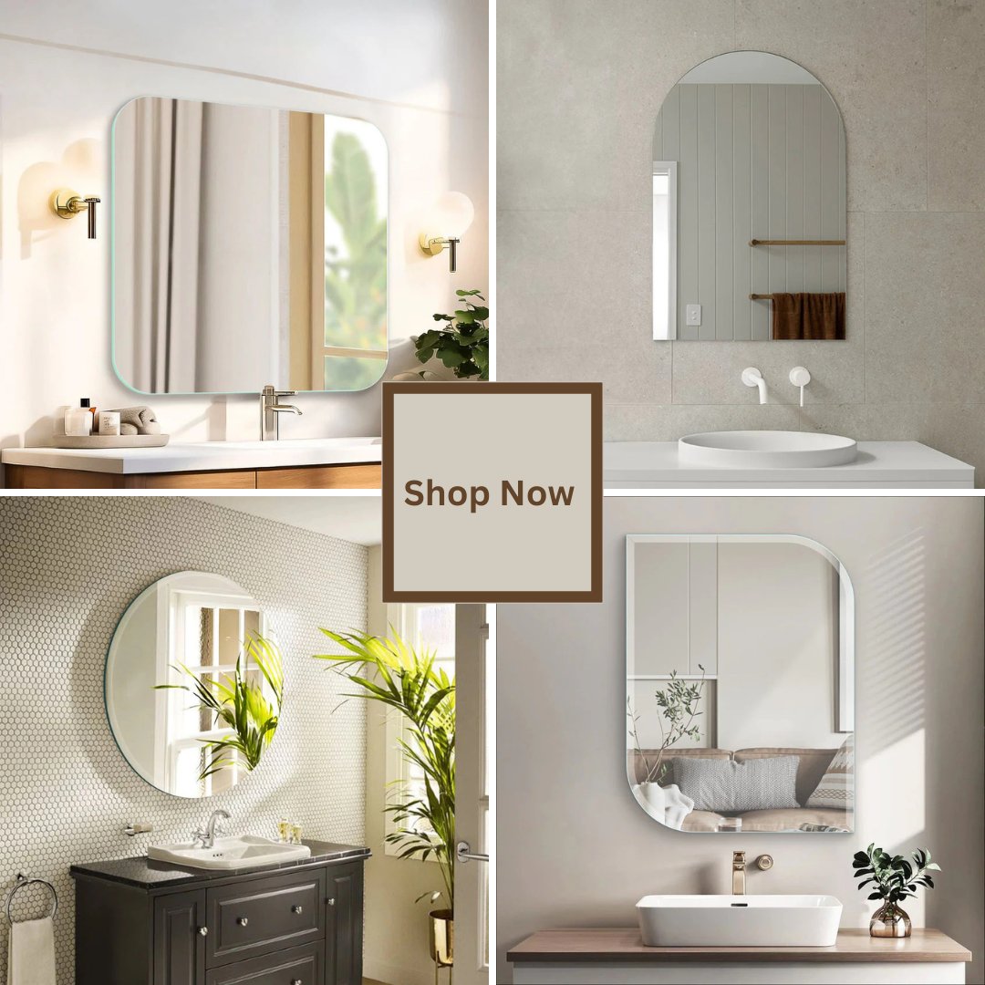 Bathroom Plain Mirror
