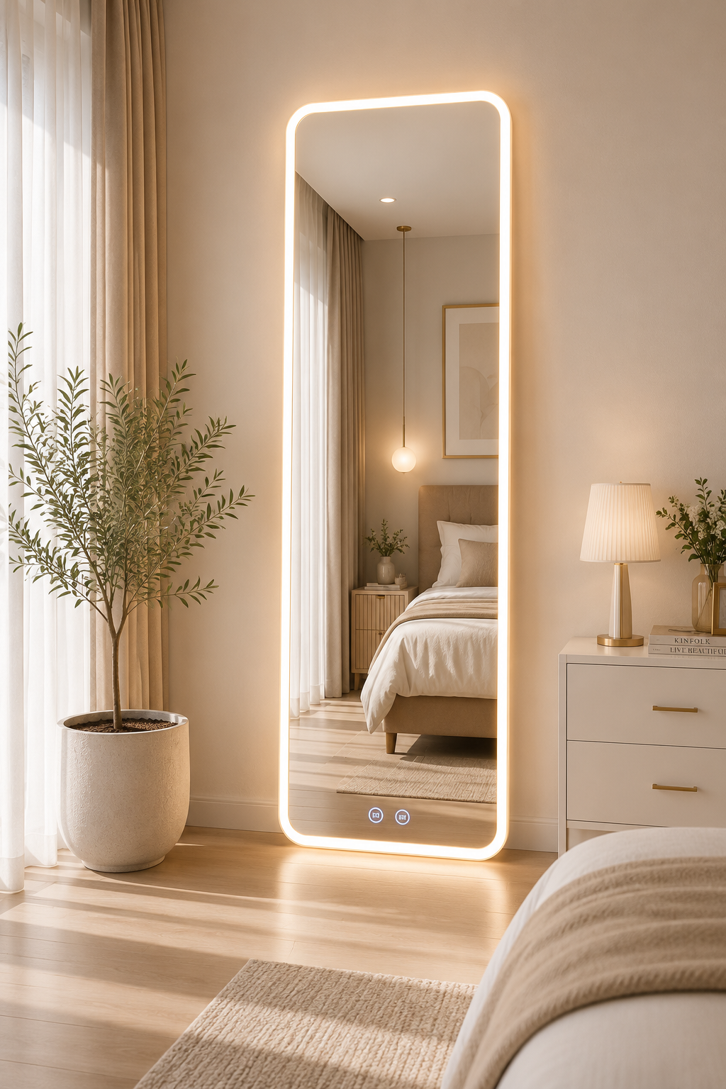 Full Length LED HD Mirror