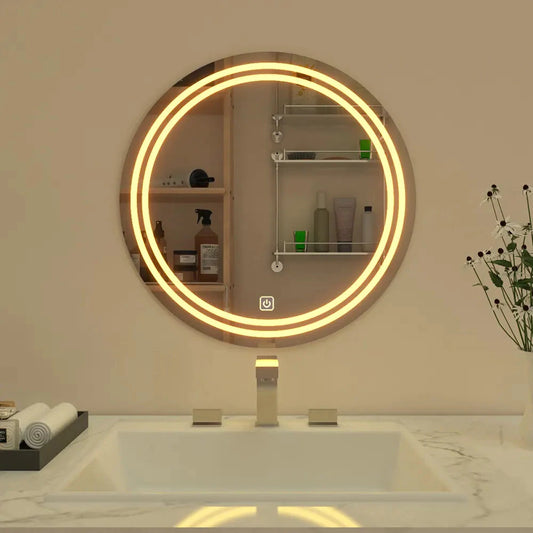 Mirror Craft Glow up Led Bathroom Mirror (3 Lights Integrated)