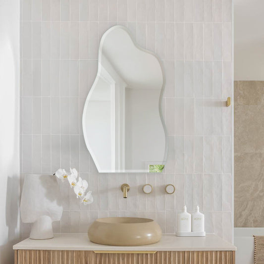 Mirror Craft Oval Bevelled Spal Frameless Mirror