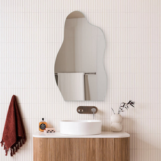 Mirror Craft Oval Spikol Frameless Mirror